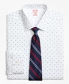 Brooks Brothers Men's Non-iron Regular Fit Double Square Dress Shirt