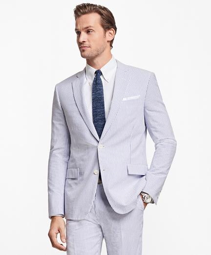 Brooks Brothers Regent Fit Stripe Seersucker Suit