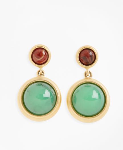 Brooks Brothers Jasper Drop Earrings