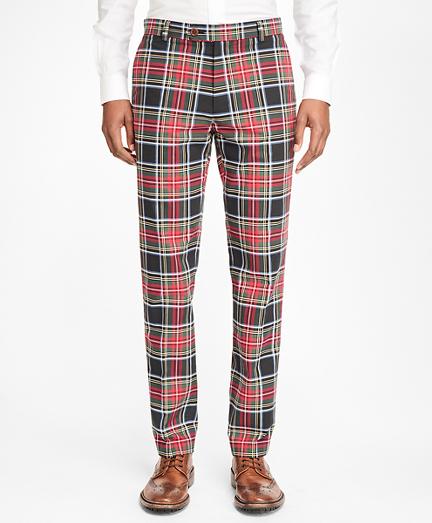 Brooks Brothers Milano Fit Stewart Tartan Chinos