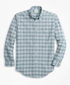 Brooks Brothers Milano Fit Oxford Glen Plaid Sport Shirt