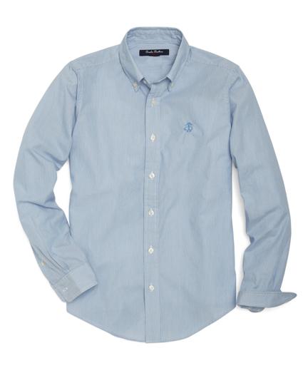 Brooks Brothers Micro Stripe Sport Shirt