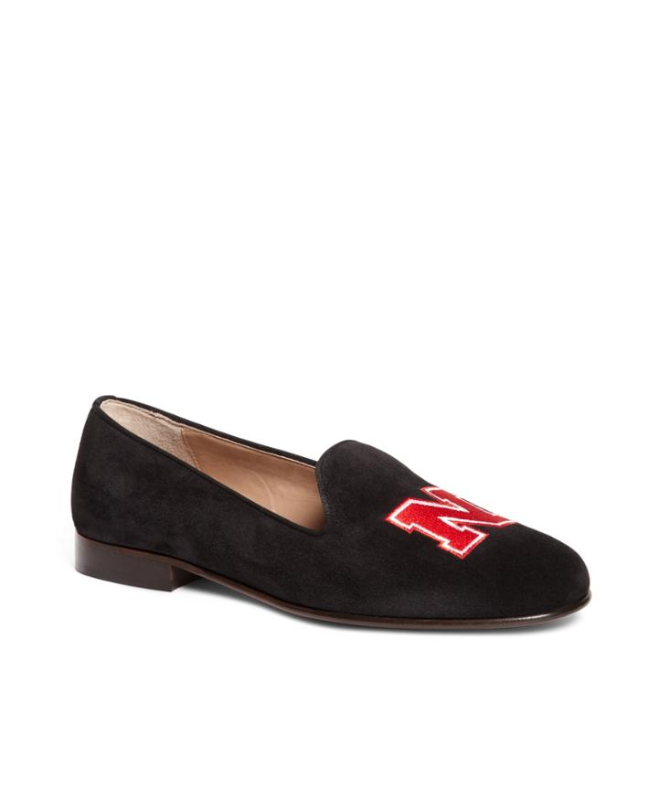Brooks Brothers Women's Jp Crickets University Of Nebraska Shoes
