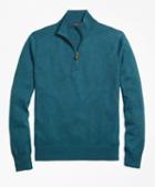 Brooks Brothers Supima Cotton Half-zip Sweater