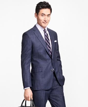 Brooks Brothers Regent Fit Multi-windowpane 1818 Suit