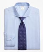Brooks Brothers Non-iron Regent Fit Royal Oxford Twin Stripe Dress Shirt