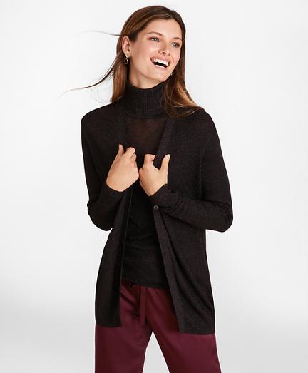 Brooks Brothers Sparkle-knit Cardigan