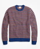 Brooks Brothers Men's Feeder Stripe Crewneck Sweater
