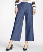 Brooks Brothers Denim Culottes