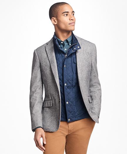 Brooks Brothers Herringbone Cotton-wool Sport Coat