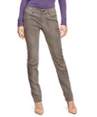 Brooks Brothers Women's Natalie Fit Suede Pants