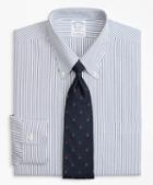 Brooks Brothers Stretch Regent Fitted Dress Shirt, Non-iron Pencil Stripe