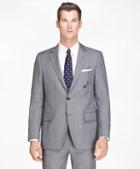 Brooks Brothers Fitzgerald Fit Wool Black And White Plaid 1818 Suit