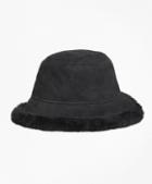 Brooks Brothers Shearling Bucket Hat
