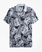Brooks Brothers Slim Fit Palm Print Polo Shirt