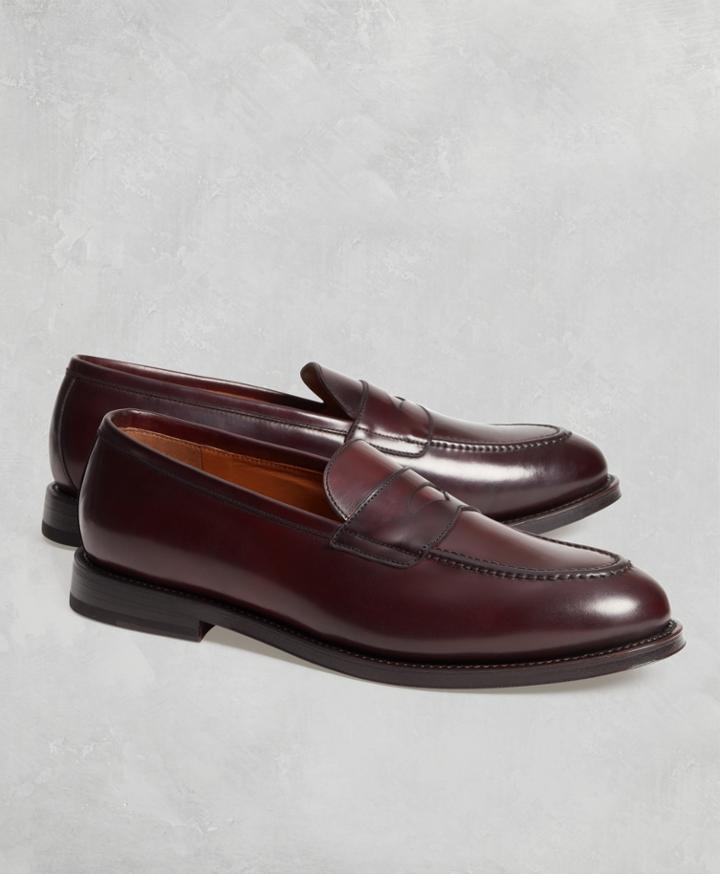 Brooks Brothers Men's Golden Fleece Cordovan Penny Loafers