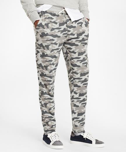 Brooks Brothers French Terry Camo Sweatpants