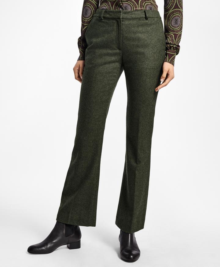 Brooks Brothers Women's Wool Twill Trousers
