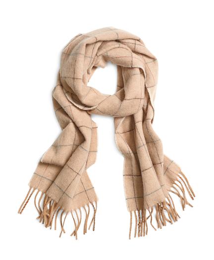 Brooks Brothers Multi Windowpane Scarf