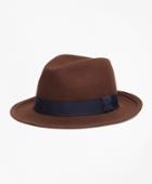 Brooks Brothers Men's Wool Blocked Hat