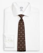 Brooks Brothers Men's Slim Fitted Dress Shirt, Non-iron Textured Stripe
