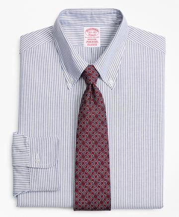 Brooks Brothers Original Polo Button-down Oxford Madison Classic-fit Dress Shirt, Candy Stripe