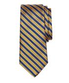 Brooks Brothers Framed Stripe Silk Tie