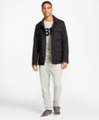 Brooks Brothers Men's Wool-blend Melton Barn Coat