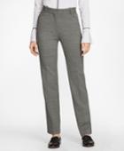 Brooks Brothers Women's Double-weave Stretch-wool Pants