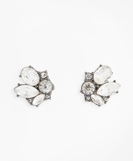 Brooks Brothers Rhinestone Stud Earrings
