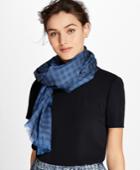 Brooks Brothers Women's Gingham Cotton-silk Oblong Scarf