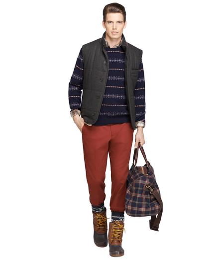 Brooks Brothers Quilted Wool Vest