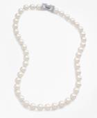 Brooks Brothers Women's Glass Pearl Necklace