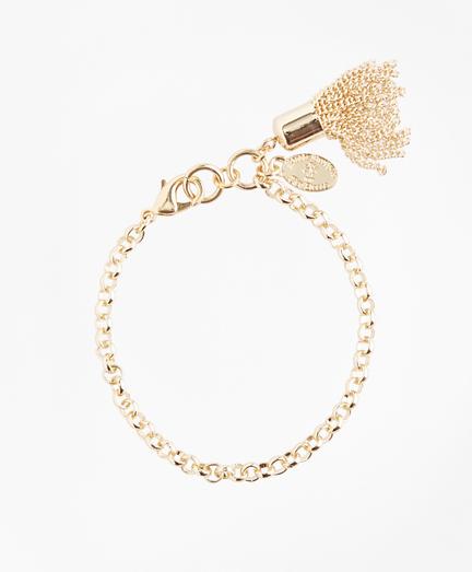 Brooks Brothers Tassel Charm Bracelet