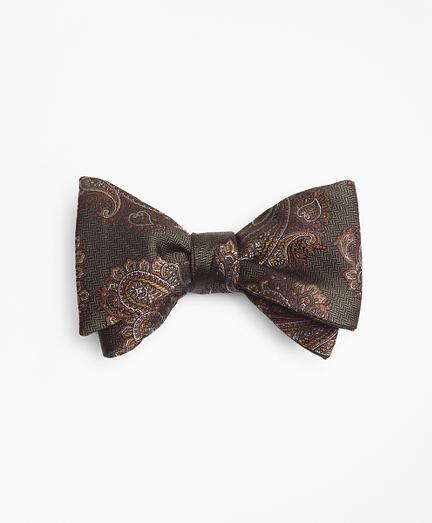 Brooks Brothers Large Paisley Bow Tie