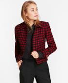 Brooks Brothers Women's Checked Wool-blend Jacket
