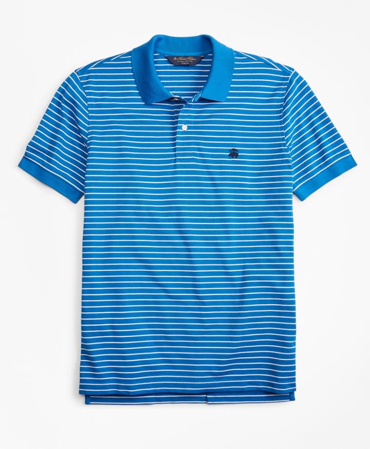 Brooks Brothers Men's Original Fit Supima Stripe Polo Shirt