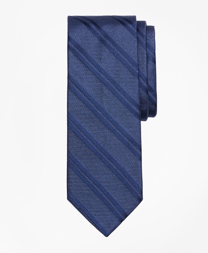 Brooks Brothers Men's Heathered Double Stripe Tie