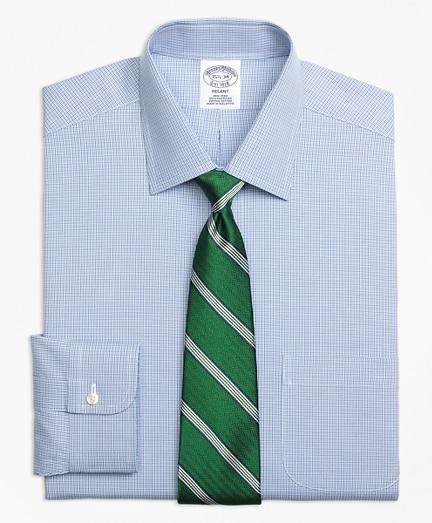 Brooks Brothers Regent Fitted Dress Shirt, Non-iron Two-tone Houndstooth