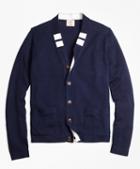 Brooks Brothers Varsity Stripe Cardigan