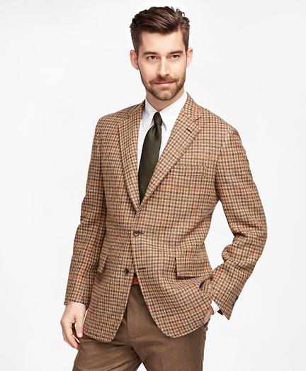 Brooks Brothers Own Make Harris Tweed Check Sport Coat