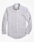 Brooks Brothers Non-iron Milano Fit Stripe Sport Shirt