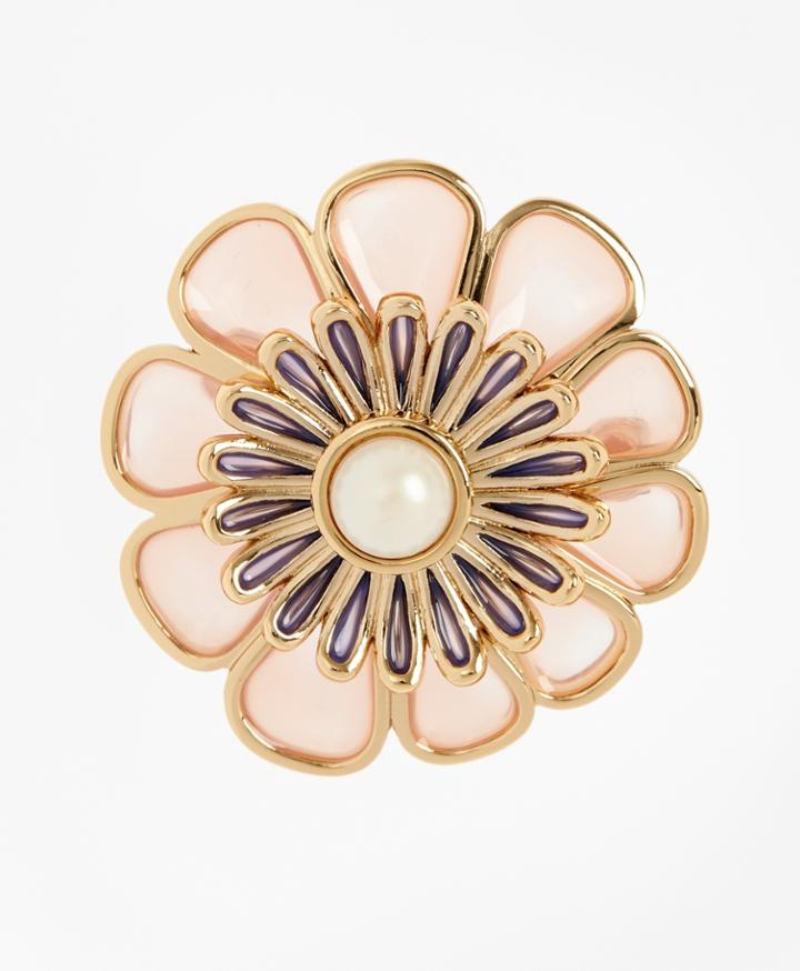 Brooks Brothers Women's Floral Brooch