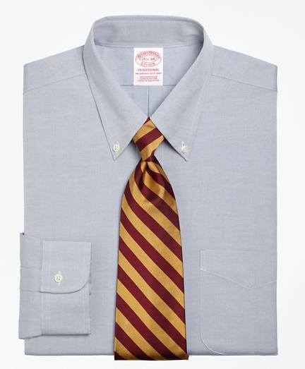 Brooks Brothers Traditional Relaxed-fit Dress Shirt, Button-down Collar