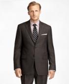 Brooks Brothers Men's Madison Fit Plaid With Deco 1818 Suit