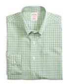 Brooks Brothers Men's Non-iron Regular Fit Gingham Sport Shirt