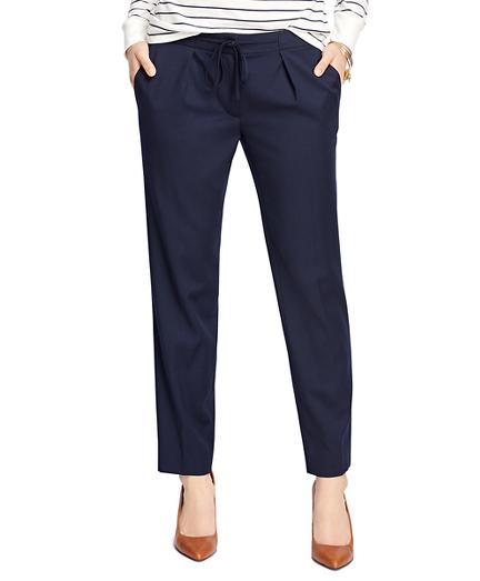 Brooks Brothers Wool Drawstring Pants