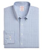 Brooks Brothers Supima Cotton Non-iron Slim Fit Tonal Check Twill Sport Shirt