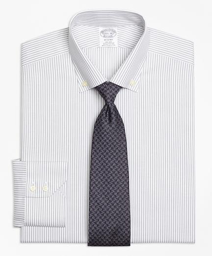 Brooks Brothers Non-iron Regent Fit Narrow Split Stripe Dress Shirt