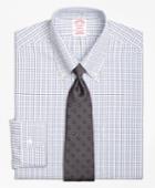 Brooks Brothers Regular Fit Classic-fit Dress Shirt, Non-iron Triple Tattersall